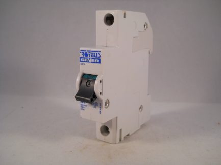 Proteus MCB 20 Amp Single Pole Circuit Breaker Type C 20A Geyer 1020/3 - Image 3