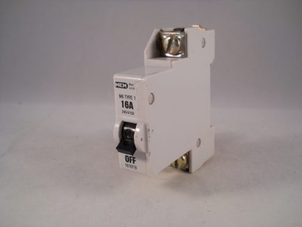 MEM MCB Type 1 16 Amp M6 Single Pole 16A Circuit Breaker Memera 21 161QB 161QEB - Image 3