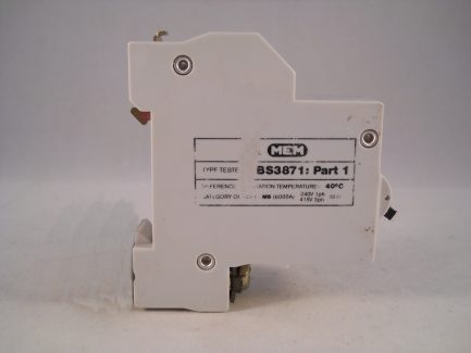 MEM MCB Type 1 16 Amp M6 Single Pole 16A Circuit Breaker Memera 21 161QB 161QEB - Image 4