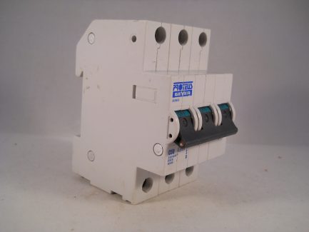 Proteus MCB 50 Amp Triple Pole 3 Phase Breaker Type C 50A Geyer 31050/3