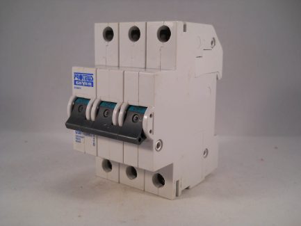 Proteus MCB 50 Amp Triple Pole 3 Phase Breaker Type C 50A Geyer 31050/3 - Image 3