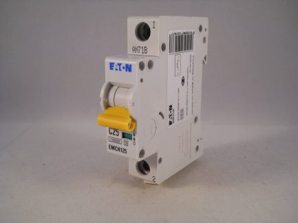 Eaton MCB 25 Amp Type C 25A Single Pole C25 Breaker Memshield 3 EMCH125 - Image 3
