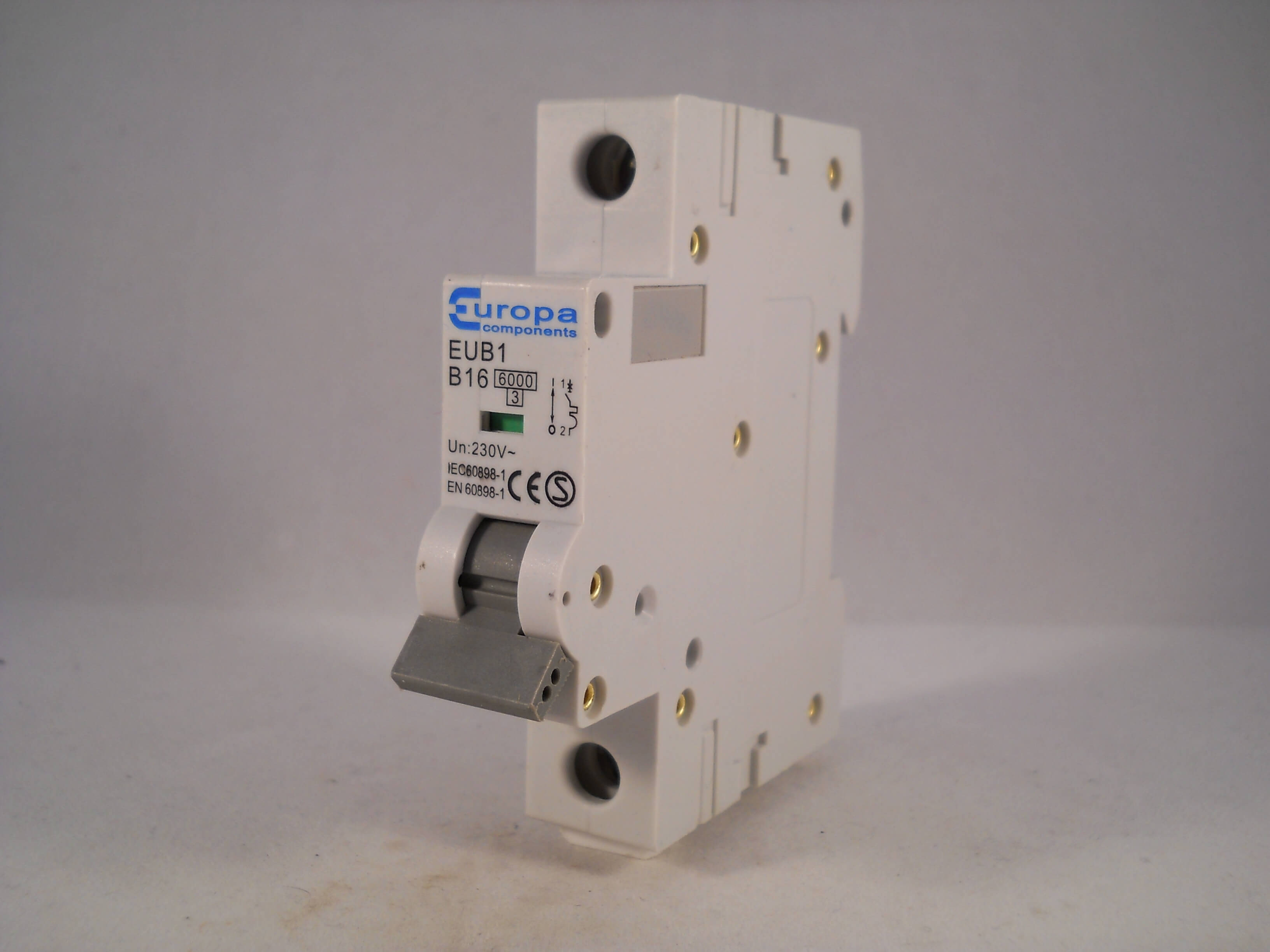 Europa EUB1 6A Tipo B MCB Interruttore Automatico B6 - Foto 6