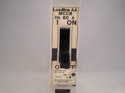 Dorman Smith Loadline MCCB 80 Amp Single Pole Breaker 80A AA LLBAA80 - Image 5