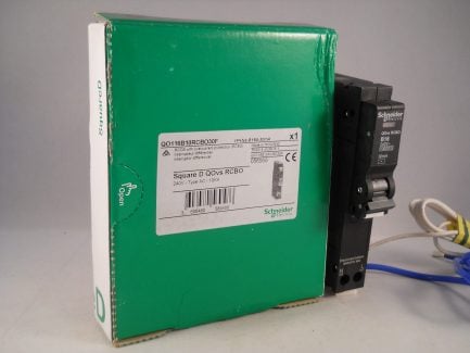 Schneider QOVS RCBO 16 Amp 30mA Type B 16A Qwikline Square D QO116B10RCBO30F NEW