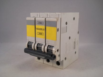 Square D QOE MCB 50 Amp Triple Pole 3 Phase Breaker Type D 50A QO350ED10 10000 - Image 3