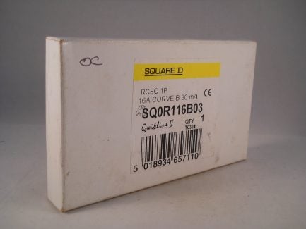 Square D RCBO 16 Amp 30mA Type B 16A SQOR KQ Loadcentre Qwikline SQOR116B03 NEW - Image 7