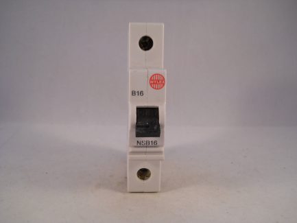 Wylex MCB 16 Amp Single Pole Breaker Type B 16A Black Dolly NSB16 Stotz - Image 2