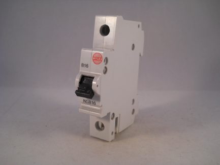 Wylex MCB 16 Amp Single Pole Breaker Type B 16A Black Dolly NSB16 Stotz - Image 3