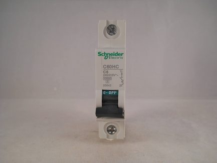 Schneider MCB 6 Amp Single Pole Type C 6A Multi9 C60HC106 Merlin Gerin 25643 - Image 2