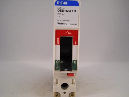 Eaton MCCB 20 Amp Single Pole 20A Series G Breaker GEB1020FFG - Image 6
