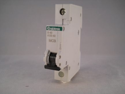 Crabtree Starbreaker MCB 40 Amp Single Pole Breaker Type B 40A 61/B40 Series 5 - Image 3