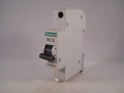 Crabtree Starbreaker MCB 40 Amp Single Pole Breaker Type B 40A 61/B40 Series 4 - Image 3