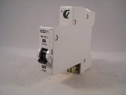 MEM MCB Type 2 6 Amp M9 Single Pole 6A Memshield Circuit Breaker 61MB2 - Image 3