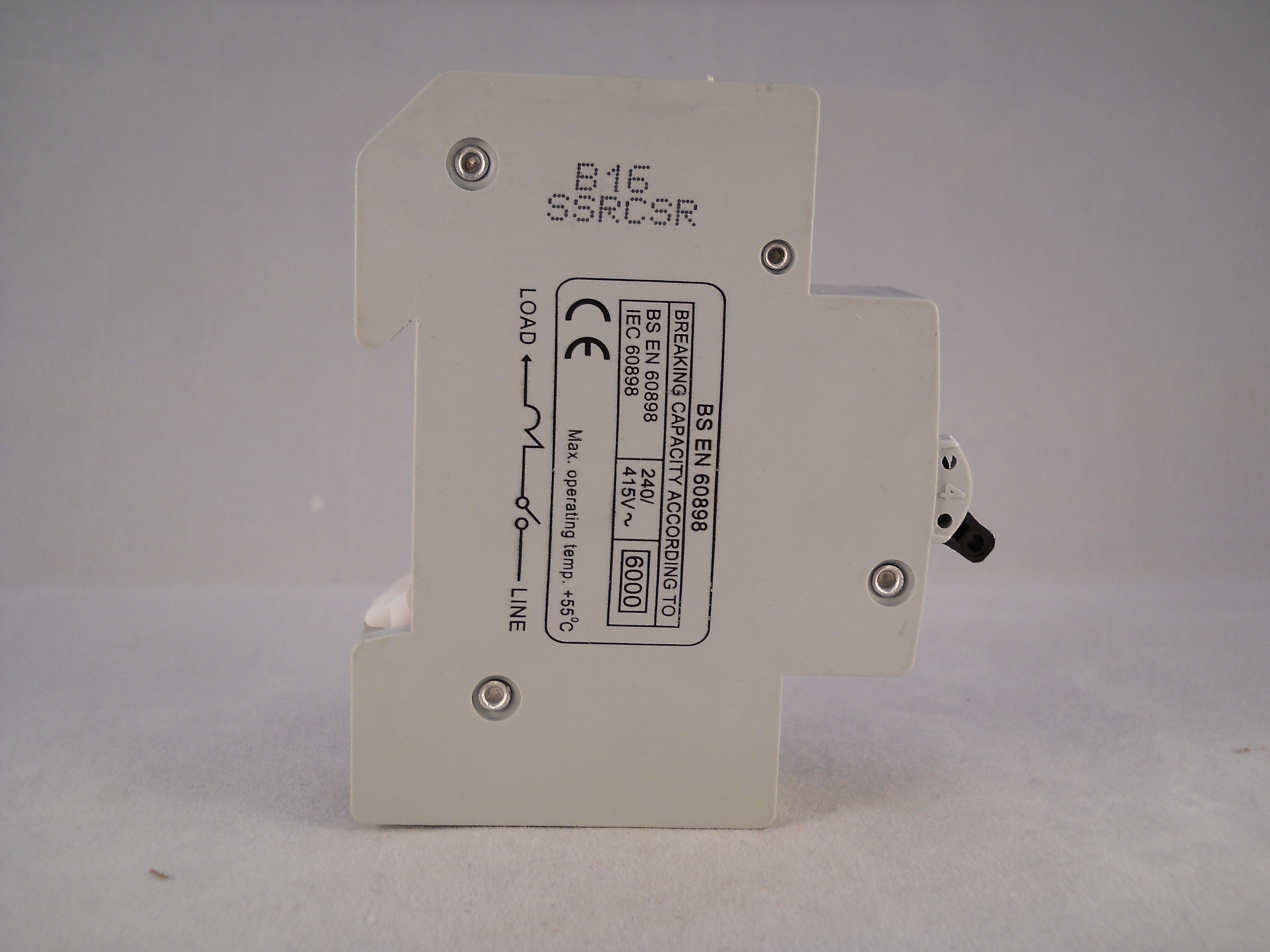 Interruttore Magnetotermico Steeple Serie E, 6A, Tipo B, 1 Polo, Usato, 6kA