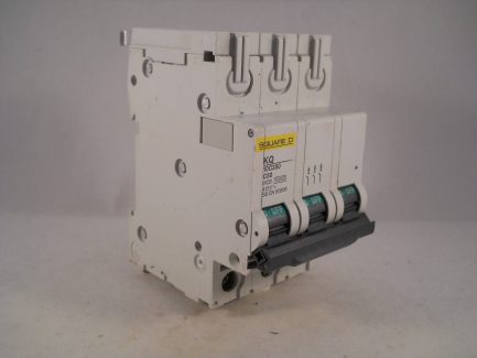 Square D MCB 50 Amp Triple Pole 3 Phase Breaker Type C 50A Loadcentre KQ10C350