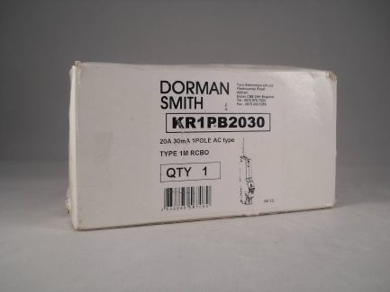 Dorman Smith RCBO 20 Amp 30mA Type B 20A B20 Loadlimiter KR1PB2030 NEW - Image 6