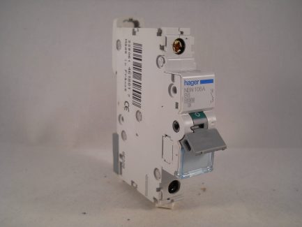 Hager MCB 6 Amp Single Pole Circuit Breaker Type B 6A B6 NBN106A