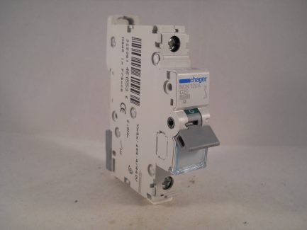 Hager MCB 20 Amp Single Pole Circuit Breaker Type C 20A C20 NCN120A