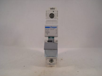 Hager MCB 20 Amp Single Pole Circuit Breaker Type C 20A C20 NCN120A - Image 2