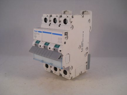 Hager MCB 10 Amp Triple Pole 3 Phase Circuit Breaker Type C 10A NCN310A - Image 4