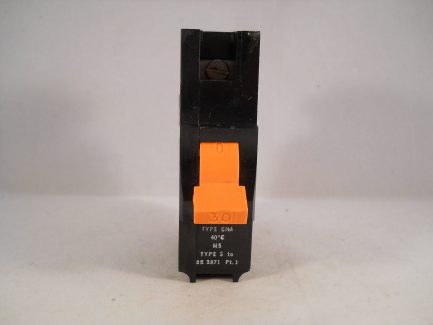 Federal Electric MCB 30 Amp Type 3 M5 30A Single Pole Stab-lok CNA1P30 - Image 2