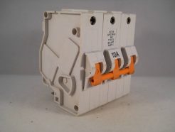 Federal Electric MCB 10 Amp Type 3 M9 10A Triple Pole Stab-Lok HCNA HCNA3P10