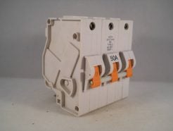 Federal Electric MCB 50 Amp Type 3 M6 50A Triple Pole Stab-Lok HCNA HCNA3P50