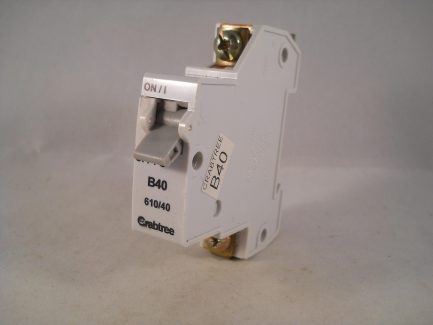 Crabtree SB6000 MCB 40 Amp Single Pole Breaker Type B 40A 610/40 - Image 3