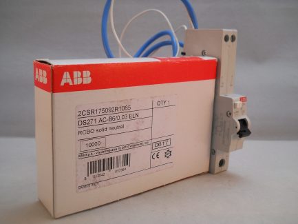 ABB RCBO 6 Amp 30mA B6 Type B 6A System Pro M DS271 2CSR175092R1065 NEW
