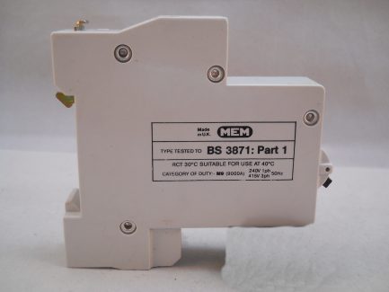 MEM MCB Type B 50 Amp M9 Single Pole 50A Memshield 1 T501B 2T501 501B 501MB - Image 4