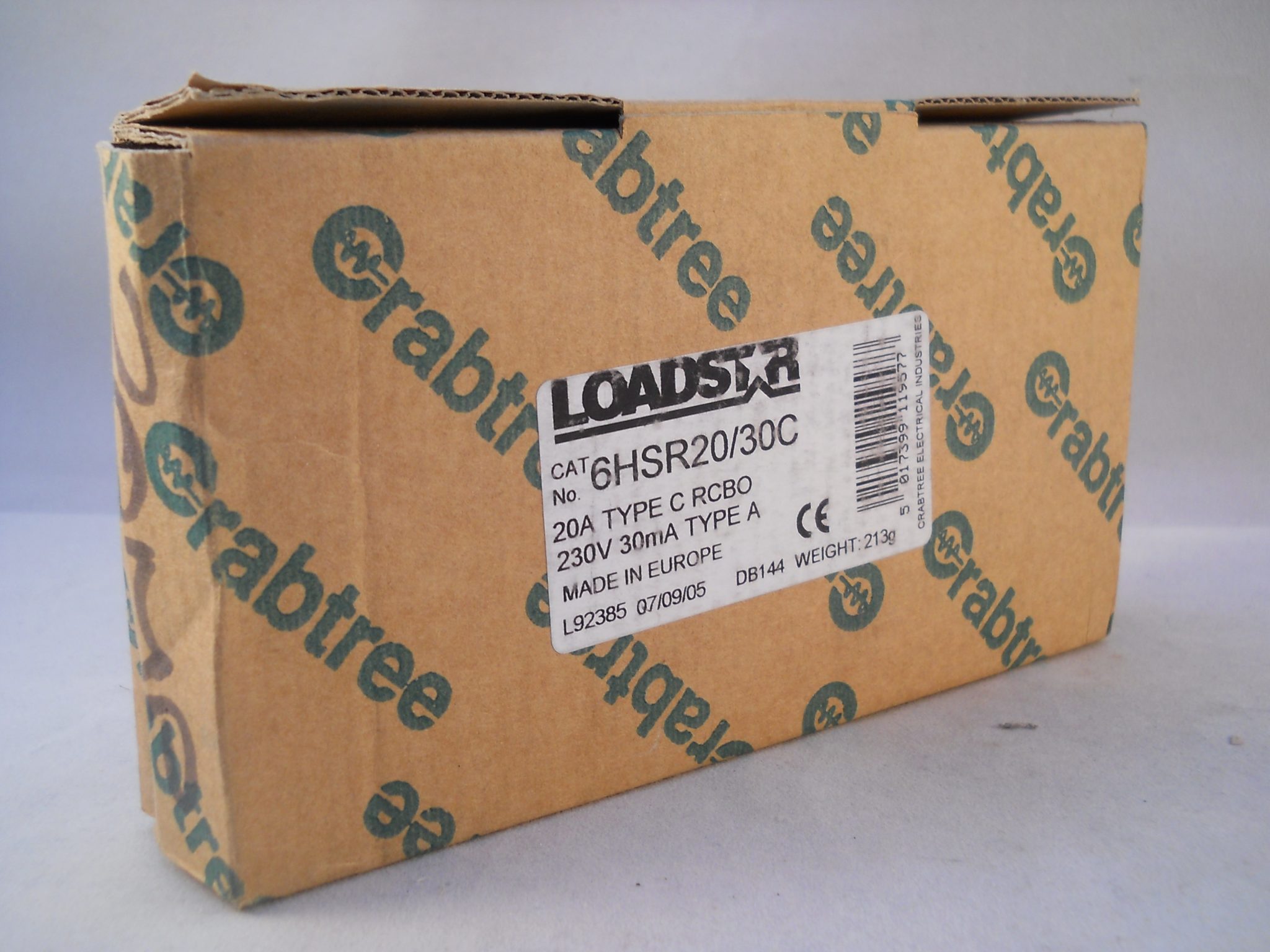 Lotto Di MCB Crabtree Loadstar 6HS – Vari Amperaggi (B E C) 10kA, Usati Ma Funzionanti