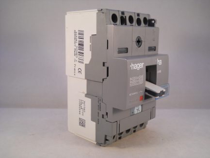 Hager MCCB 63 Amp Triple Pole 63A 3 Phase Breaker H3 X160 HDA063U
