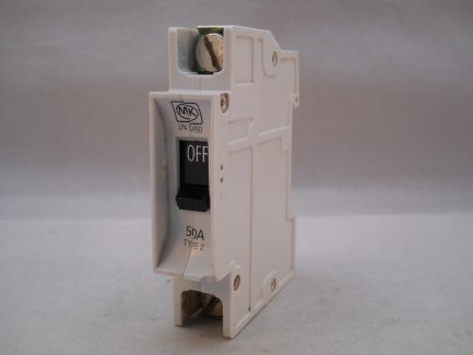 MK MCB 50 Amp Single Pole Circuit Breaker Type 2 50A Sentry LN5950 - Image 3