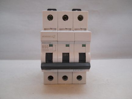 MEM MCB 50 Amp Triple Pole 3 Phase Breaker Type B 50A B50 Memshield 2 MBH350 - Image 2