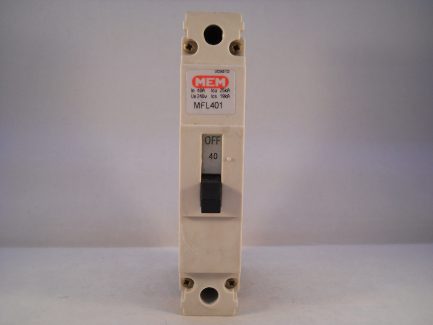 MEM MCCB 40 Amp Single Pole 40A Breaker Memshield 2 Bill TLF401 MFL401 - Image 2