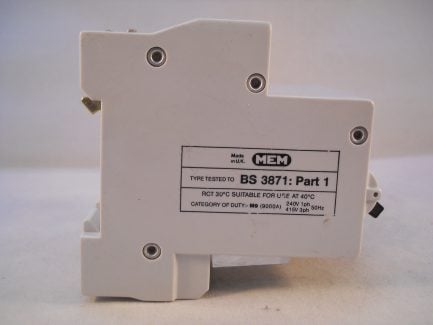 MEM MCB 10 Amp Type B Triple Pole 3 Phase M9 10A Memshield T103B 103MB2 103MB - Image 4