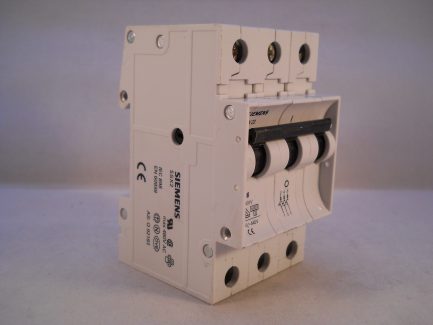 Siemens MCB 16 Amp 5SX23 Type C Triple Pole 16A 3 Phase Circuit Breaker 5SX23C16