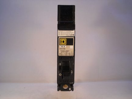Square D MCCB 16 Amp Single Pole 16A i-Line Circuit Breaker SFA1016B - Image 2