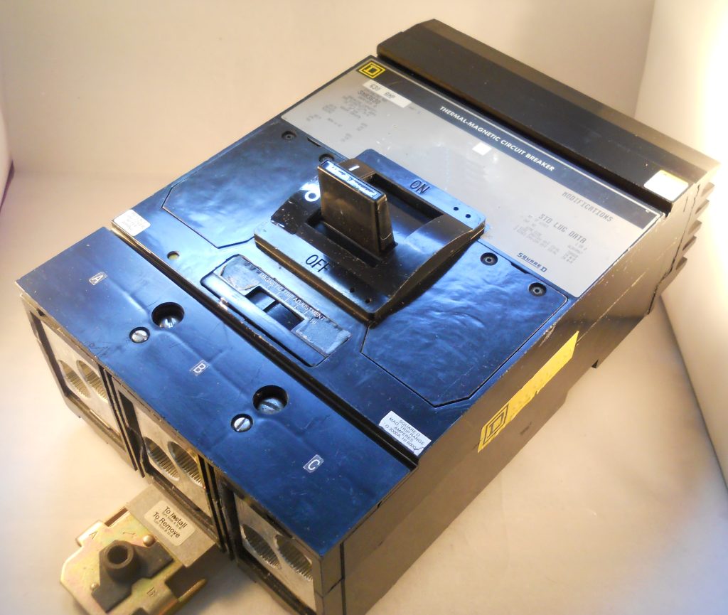 Square D 630 Amp Triple Pole 630A I-Line MCCB Moulded Case Breaker