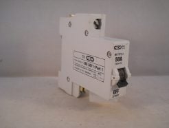 MEM MCB Type 2 50 Amp M9 Single Pole 50A Memshield Circuit Breaker 501MB 501MB2