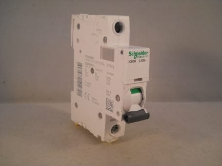 Schneider MCB 63 Amp Single Pole Type C 63A Acti9 Merlin Gerin A9F54163