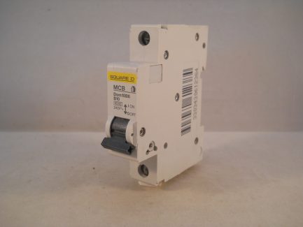 Square D MCB 10 Amp Single Pole Circuit Breaker B10 Type B 10A Domae DOM10B6 - Image 3