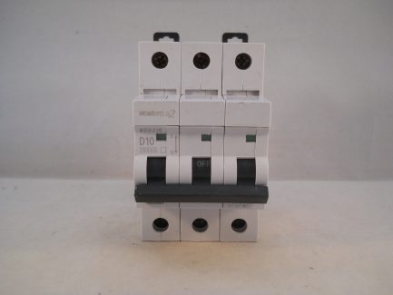 MEM MCB 10 Amp Triple Pole 3 Phase Breaker Type D 10A D10 Memshield 2 MDH310 - Image 2