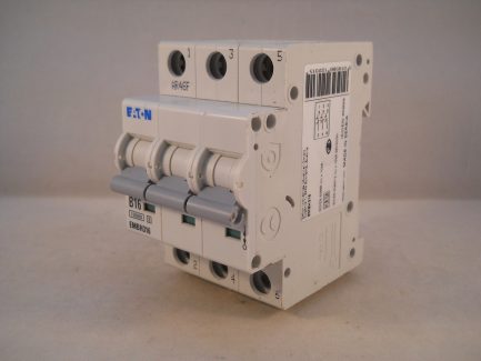 Eaton MCB 16 Amp Type B 16A Triple Pole 3 Phase B16 Memshield 3 EMBH316 - Image 3