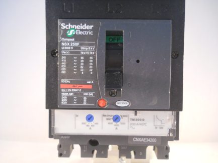 Schneider MCCB 200 Amp Triple Pole 3 Phase 200A CNX Range I-Line CNXAE34200 - Image 5
