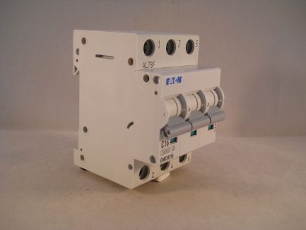 Eaton MCB 16 Amp Type C 16A Triple Pole 3 Phase C16 Memshield 3 EMCH316 NEW - Image 2