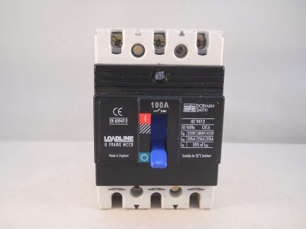 Dorman Smith Loadline G Frame MCCB 100 Amp Triple Pole 3 Phase 100A GN3P100 - Image 2