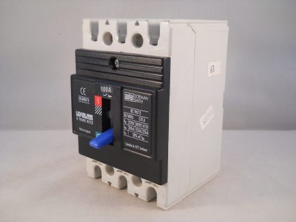 Dorman Smith Loadline G Frame MCCB 100 Amp Triple Pole 3 Phase 100A GN3P100 - Image 3