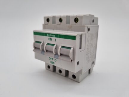 Crabtree Polestar MCB 50 Amp Type B 50A Triple Pole 3 Phase Breaker 63B/50 NEW - Image 4
